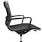 Officesource Franklin Collection Mesh Swivel Chair with Black Frame OSEC9901MBK - alternate 6